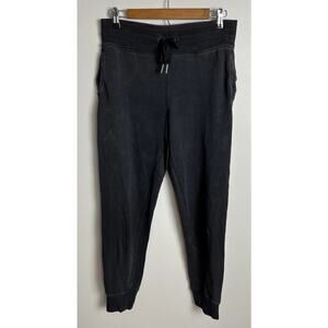 Athleta Balance Jogger Pants Black Tencel Blend Drawstring Size Small Women’s